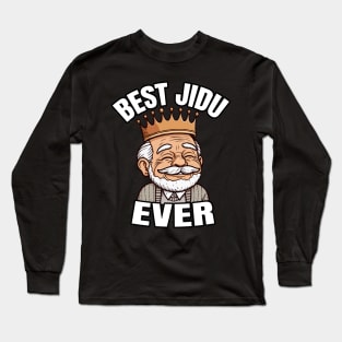 Best Jidu Ever, Syrian Grandpa Long Sleeve T-Shirt